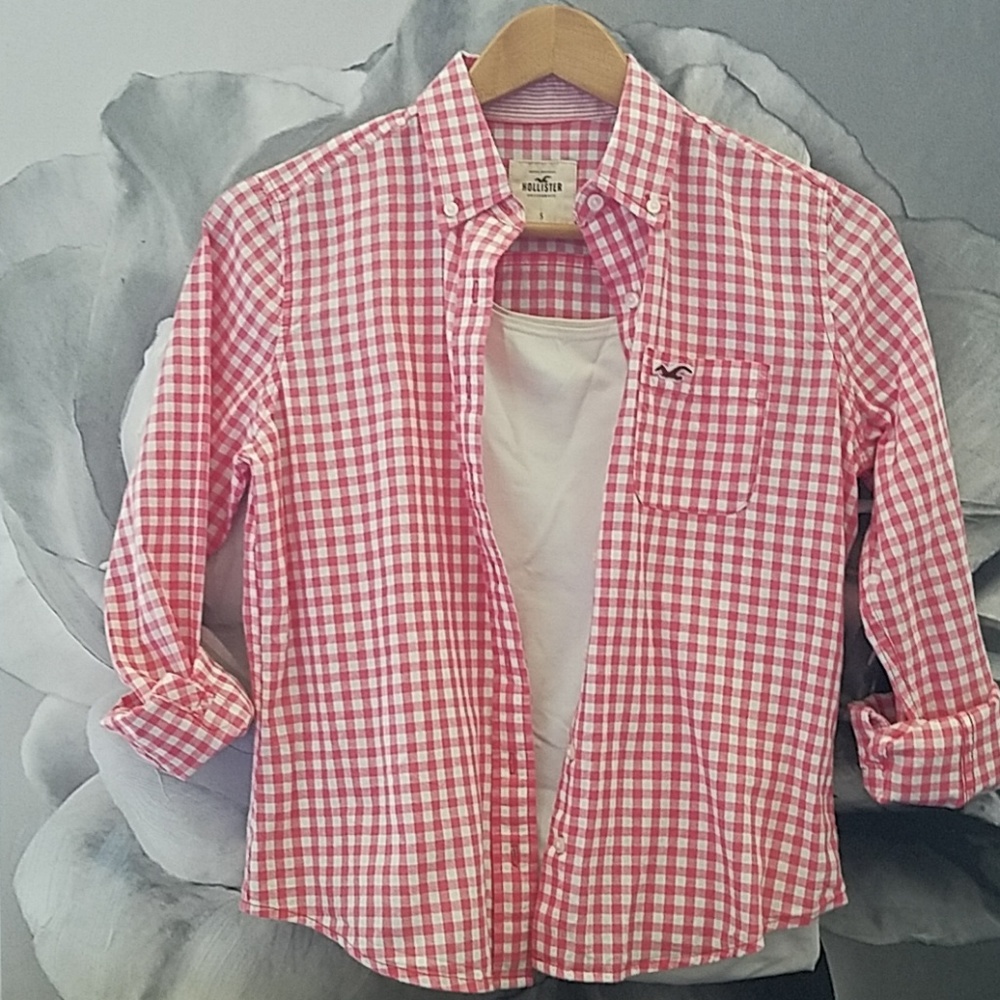 Hollister Checkered Shirt, Size S